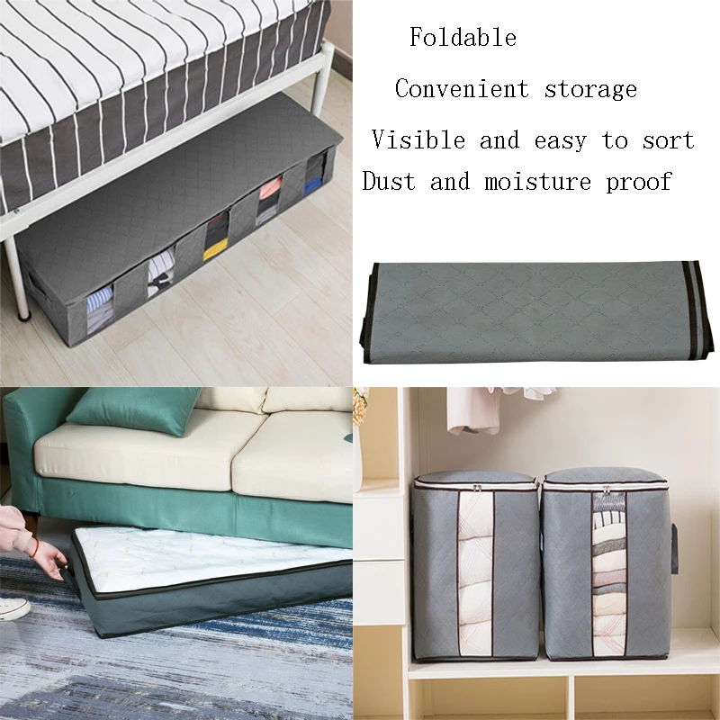 Очень большая сумка для хранения одеял пыленепроницаемый и влагостойкий