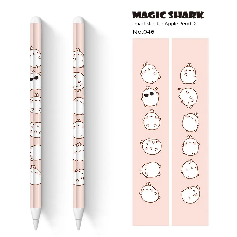 Magic Shark 2 в 1 карандаш Shinchan мультфильм Pokemon 3 м ПВХ без выцветания Наклейка защитная