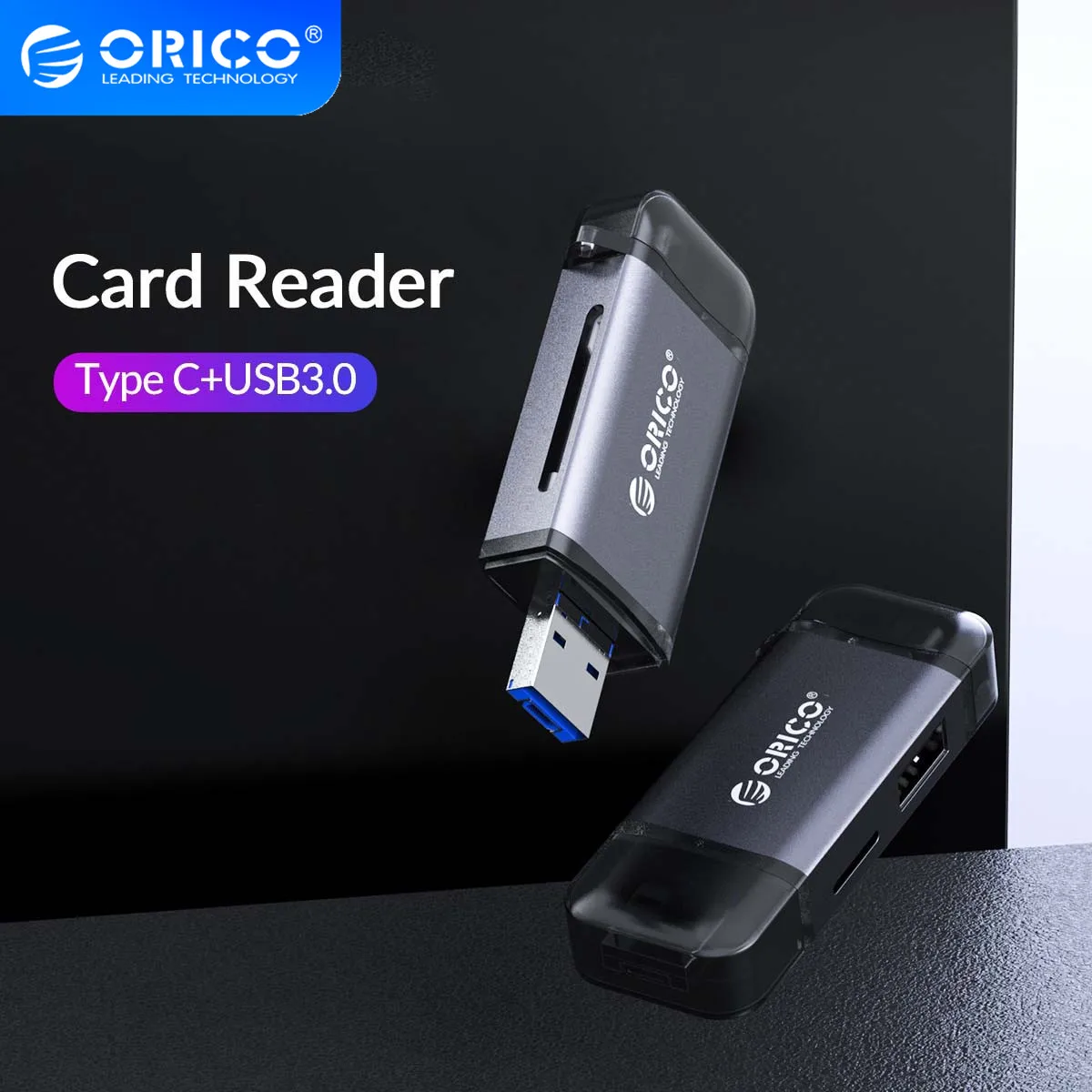 

ORICO 6 in 1 Multi OTG Card Reader USB 3.0 Micro USB 2.0 Type C to SD Micro SD TF Adapter Smart Memory SD Cardreader for Laptop