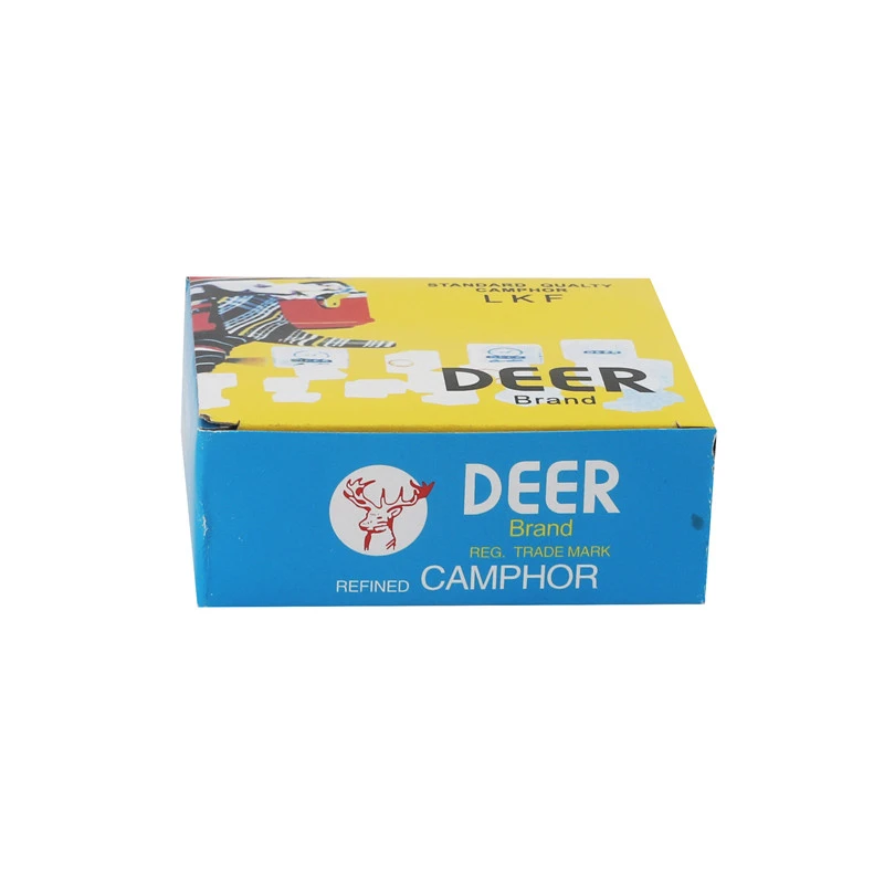 Очищенная камфора от бренда Deer 1 коробка таблетки/блок натуральные Mothballs литейная