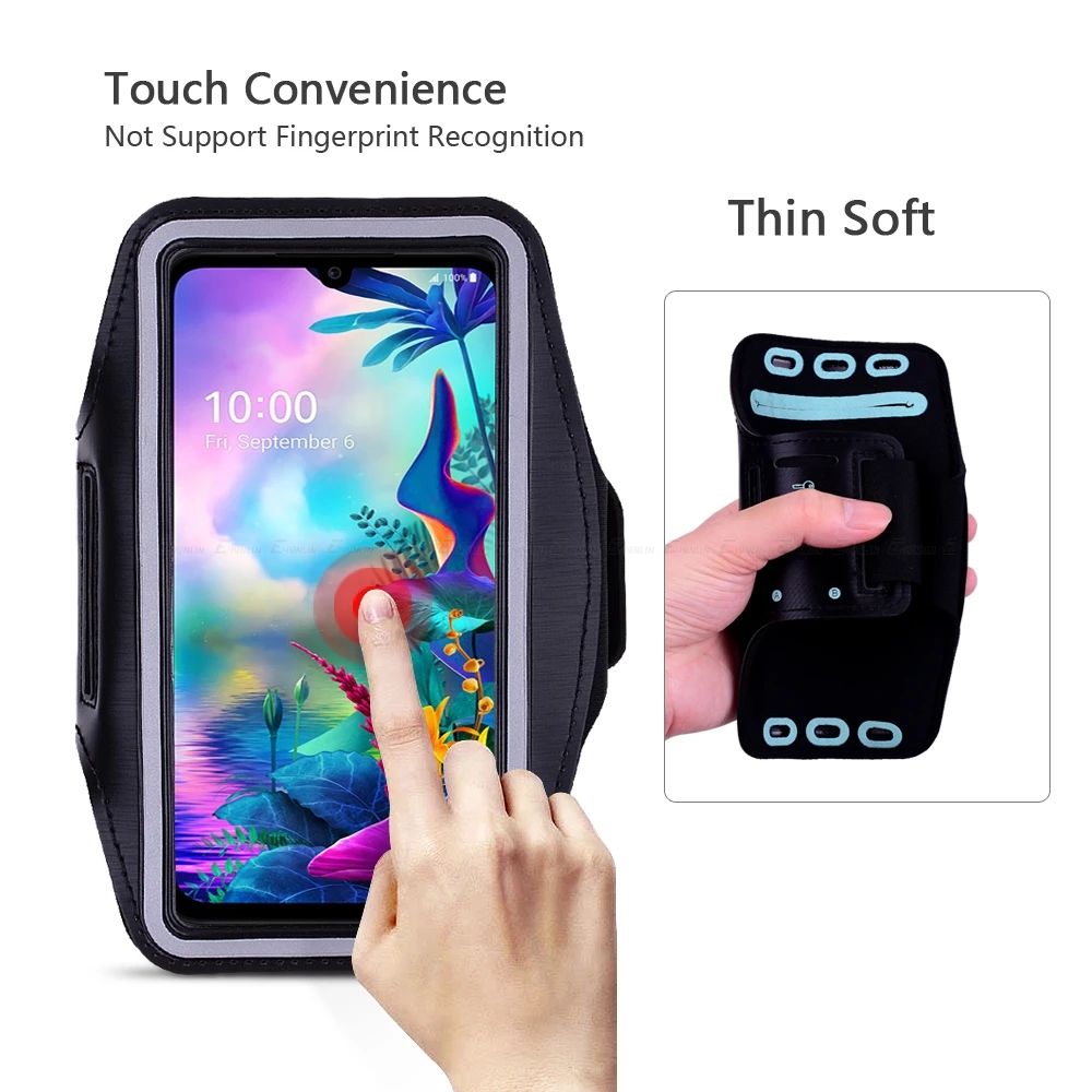 Чехол сумка для телефона бега спортзала велоспорта LG G8X G8S G8 G7 G6 ThinQ Plus G5 SE G4C G4 Beat