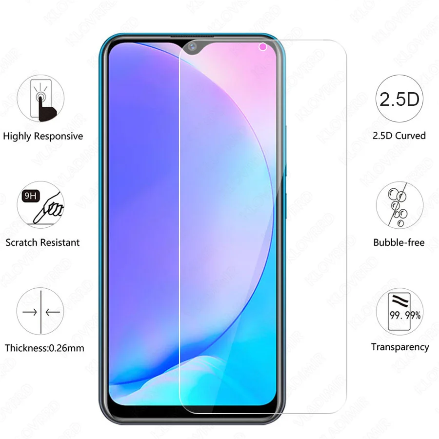 3 шт. 2.5D с уровнем твердости 9H закаленное Стекло для Vivo Y17 Y97 Y95 Y91 Y91i компактный