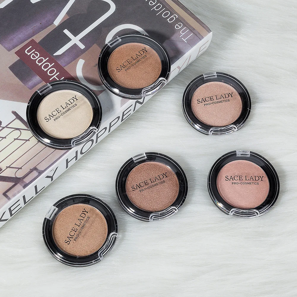 

Pearlescent Monochrome Blush Rouge Blusher Smooth Makeup Fine texture Natural Durable Contour Face Foundation Powder Shipping