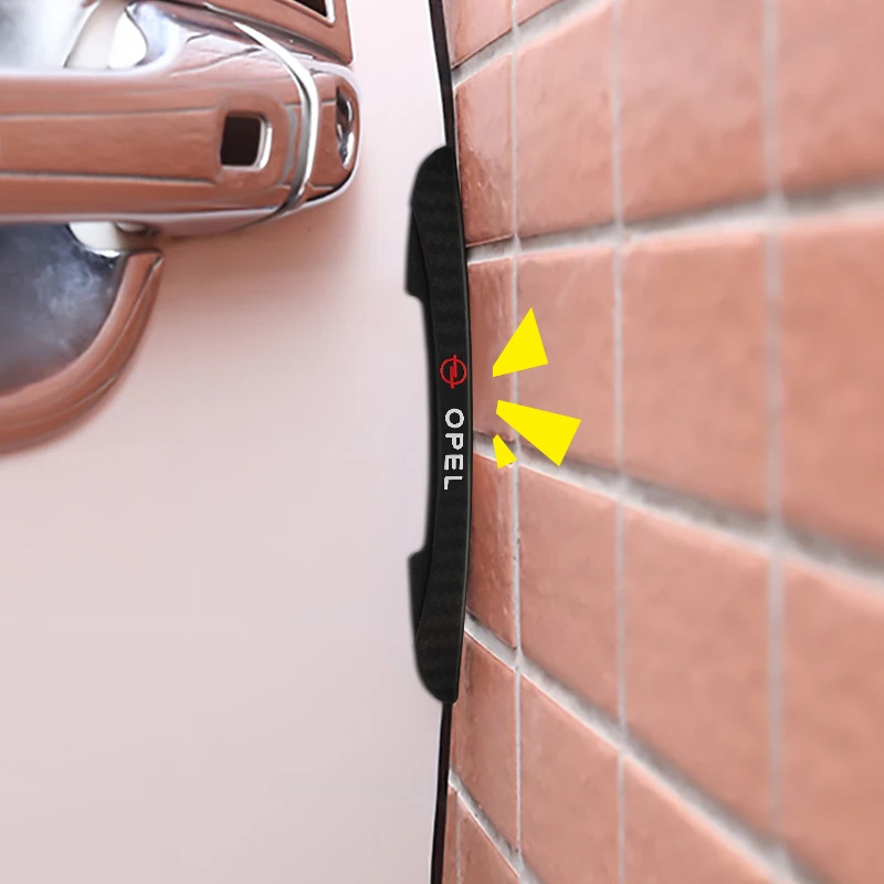 4 шт. автомобильные наклейки защитная полоса на края боковой двери для Audi Toyota Nissan