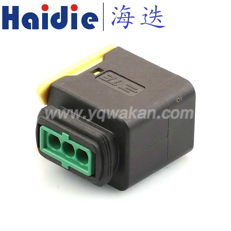 

2sets 3pin auto wiring harness plug cable electric plug connector 3-1418448-1