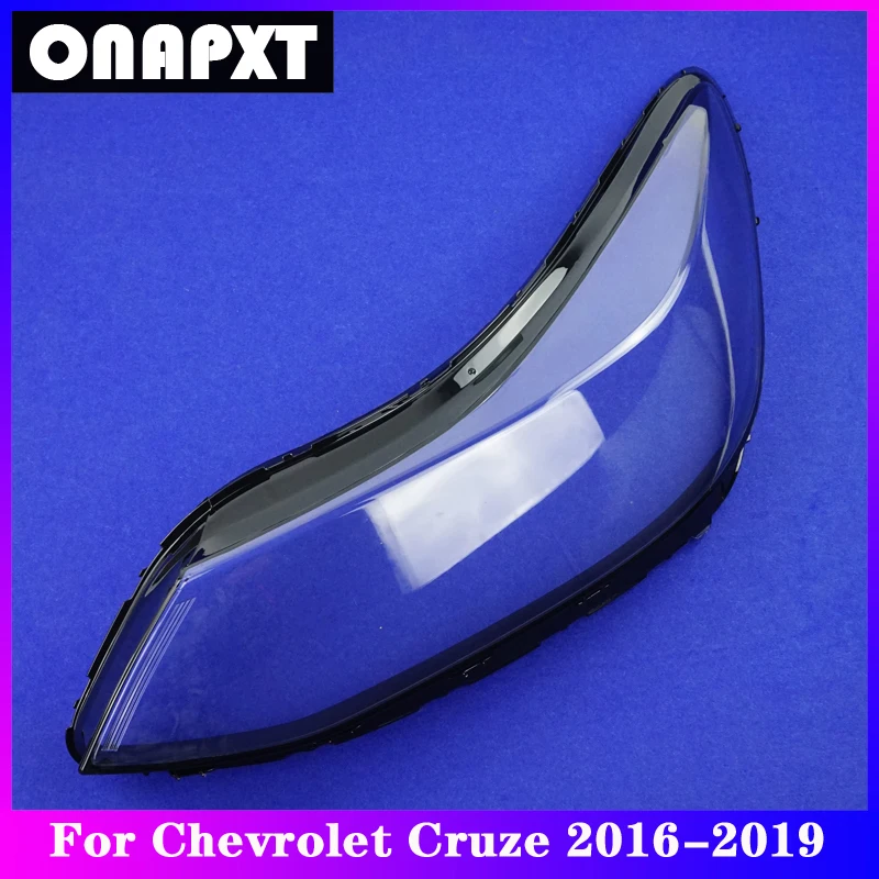 

For Chevrolet Cruze Plastic Cover Lampshade Headlight Cover Glass Headlamp Head Light Case Lamp Shell 2016-2019