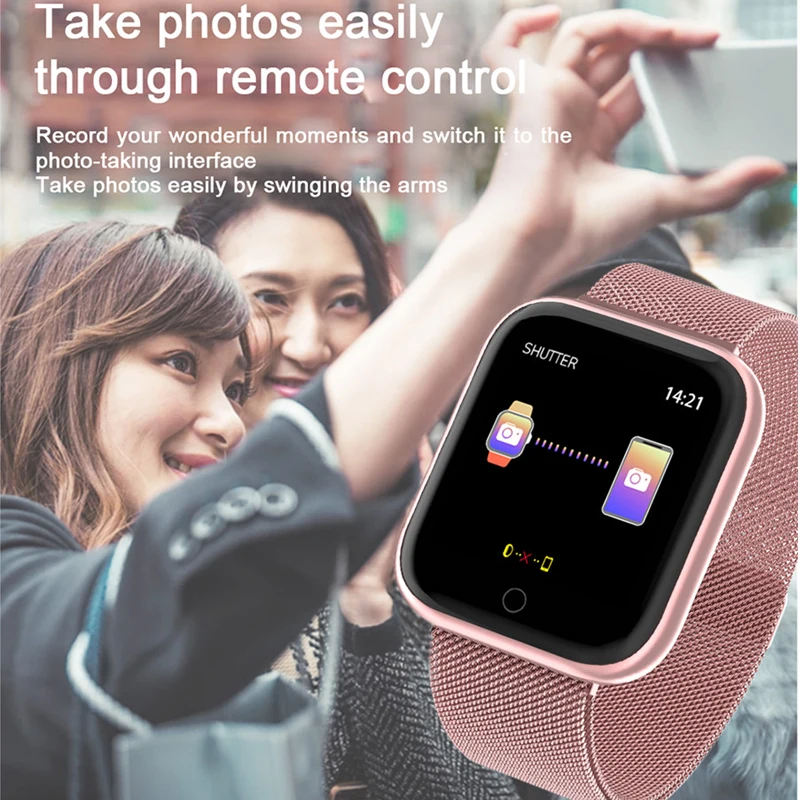 F1 Pro Smart Watch 2018 Водонепроницаемый IP67 Фитнес трекер монитор сердечного ритма крови