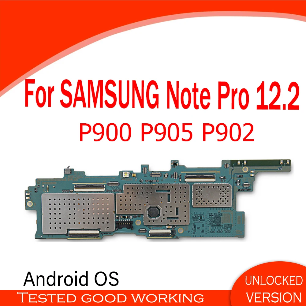 Оригинальный Для Samsung note Pro 12 2 P900 P905 P902 материнская плата разблокированная панель
