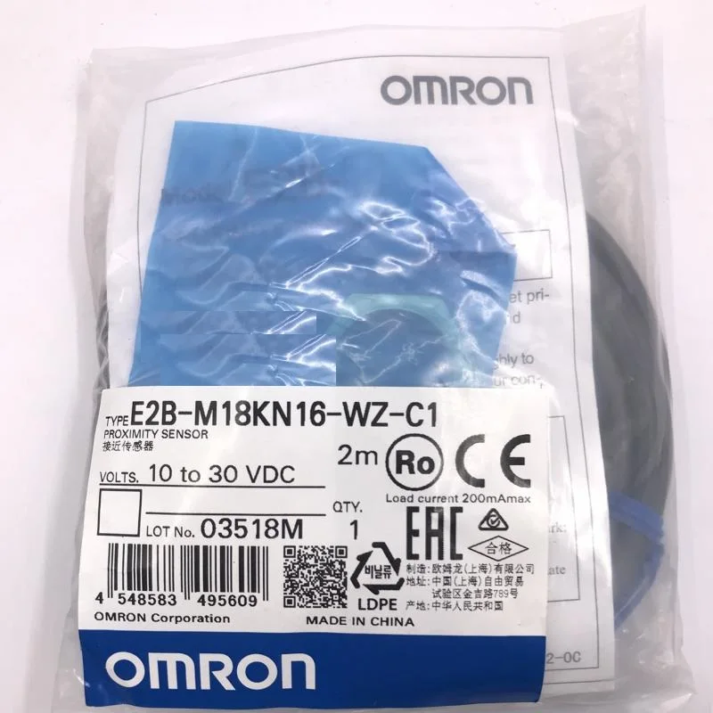 Omron датчик приближения Предварительно проводной неэкранированный телефон NPN