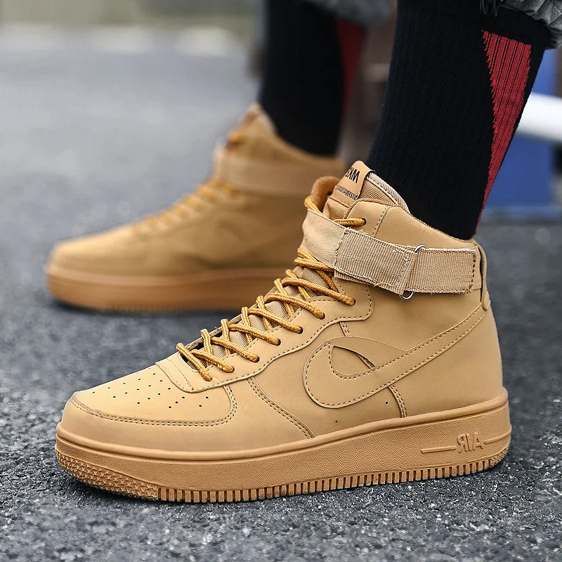 

Large Size High-Top Couple Trendy Shoes For Spring 2021 New Korean Fashion Youth Sports and Leisure Shoes Trend