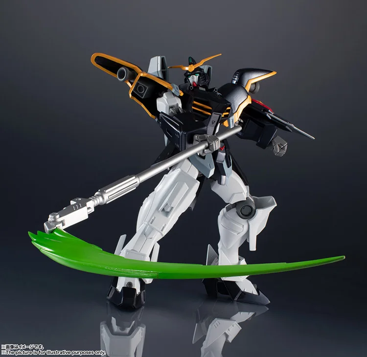 CMT оригинальная Bandai GUNDAM UNIVERSE GU аниме Гундам игрушечные фигурки ASW-G-08 GUNDAM BARBATOS RX-0 UNICORN GUNDAM 02 BANSHEE - Цвет: DEATHSCYTHE