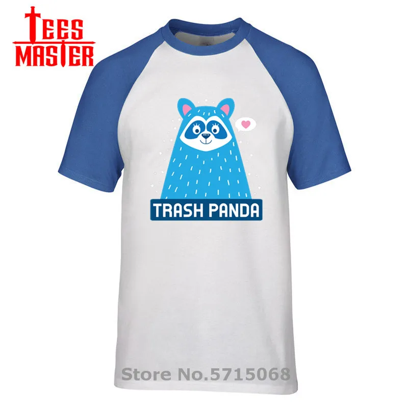 Милая забавная футболка с изображением панды и мусора кунг фу модная для