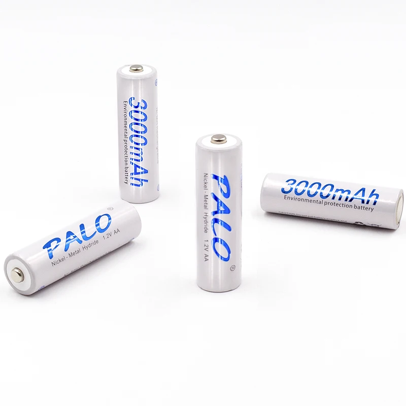 6 шт. 3000mAh 1,2 v AA перезаряжаемая батарея для Светодиодный светильник для размещения игрушек батарея для камеры Mp4 игрушки Микрофон
