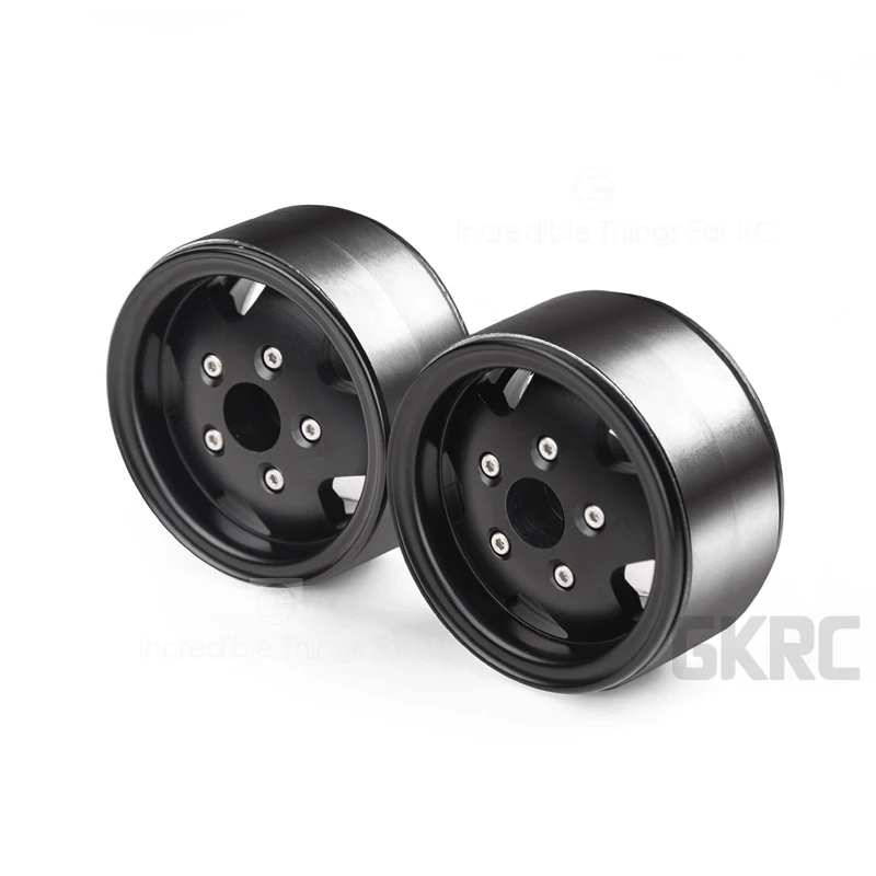 

4pcs 1.9-inch Metal Wheel G09 1/10 Retro Mountain Bike Classic Analog H1 / 10 Rc Railcar Trx4 Defender Mustang C Style