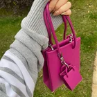 Сумка-мессенджер женская через плечо, Модный саквояж на плечо, дизайнерский чемоданчик большой вместимости, тоут, 2022