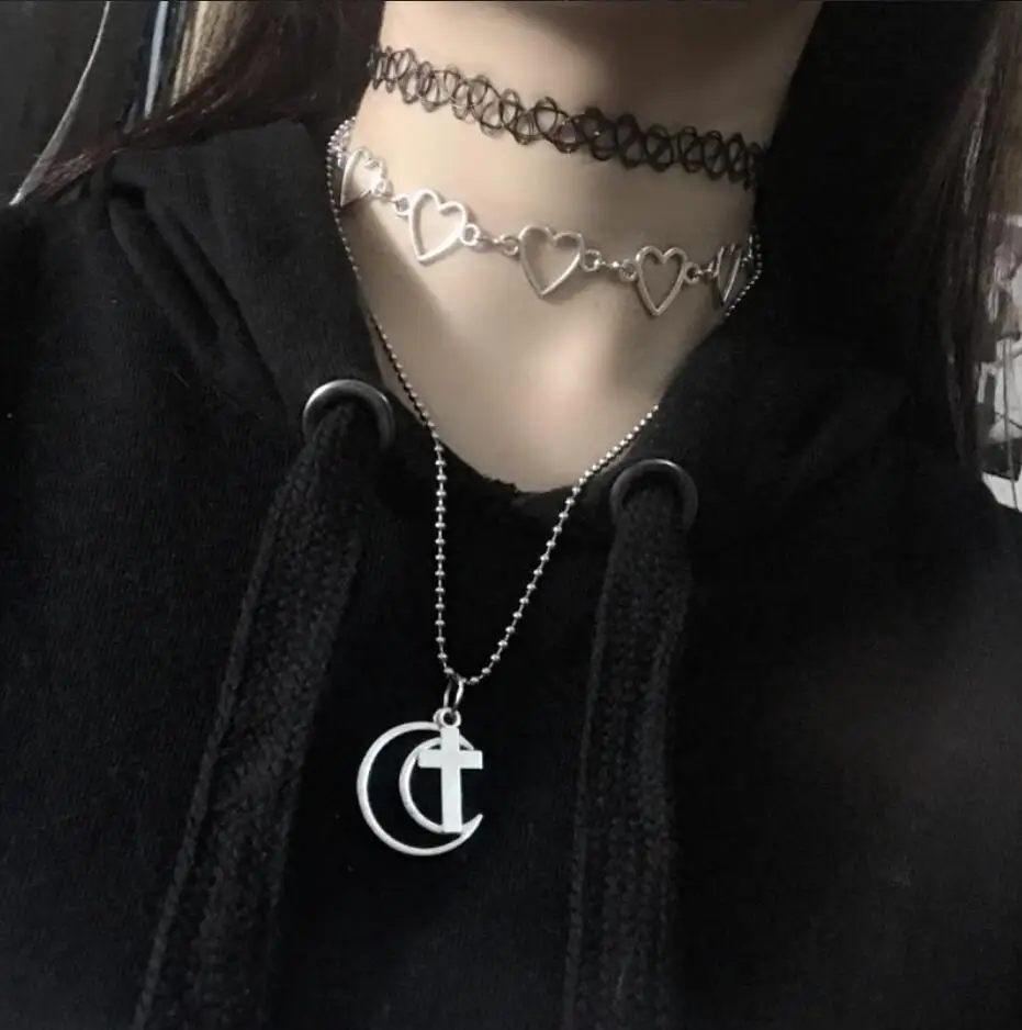 Корейский надписи Sweet Love Heart чокер колье классика подарок девушке милые сережки в форме серебряное Драгоценное Ожерелье Колье Femme