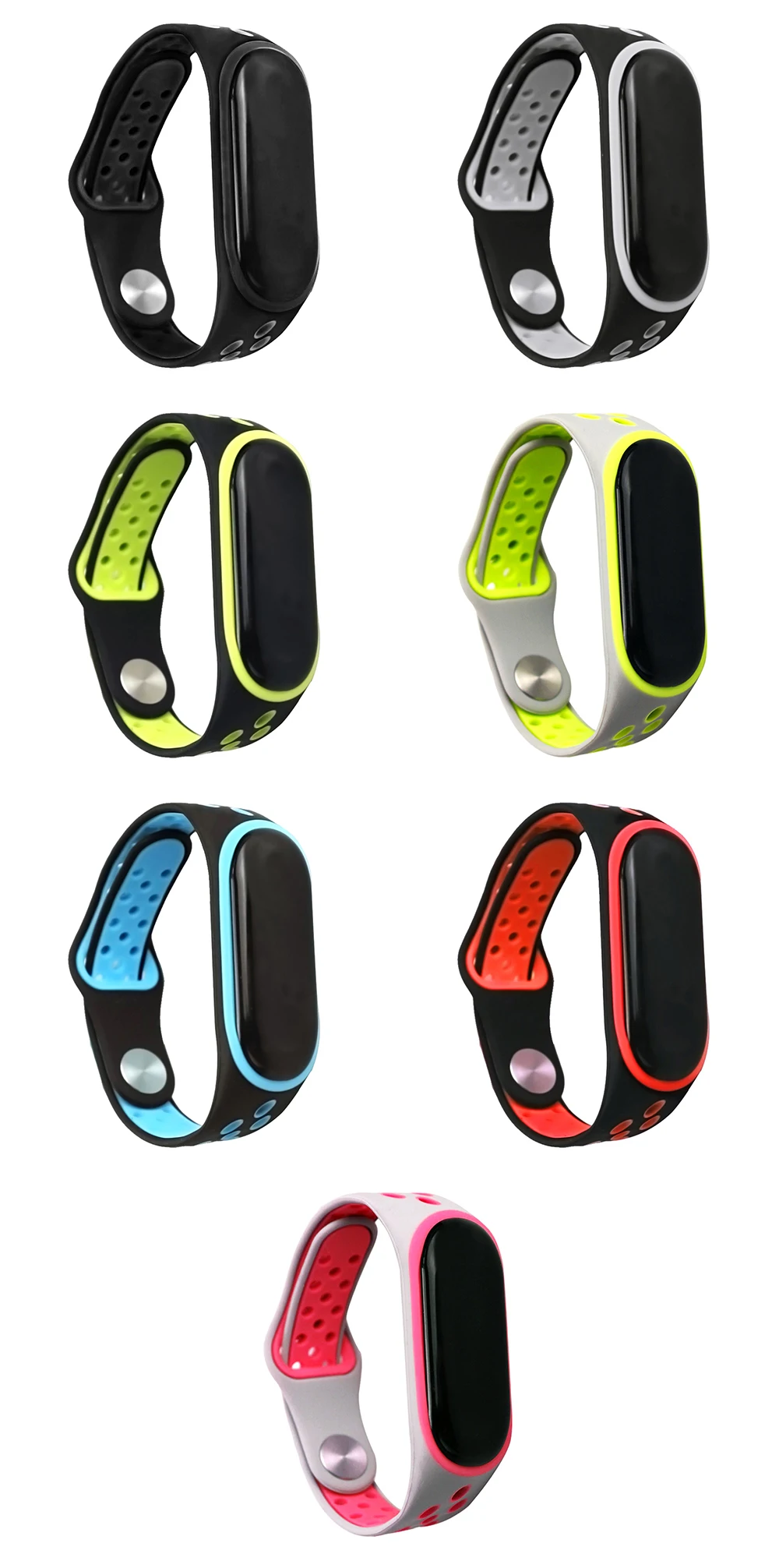 Сменный Браслет для mi band 4 Силиконовый ремешок для mi Band 3 4 ремешок на запястье для Xiaomi mi Band 4 спортивный ремешок на запястье M4 аксессуар