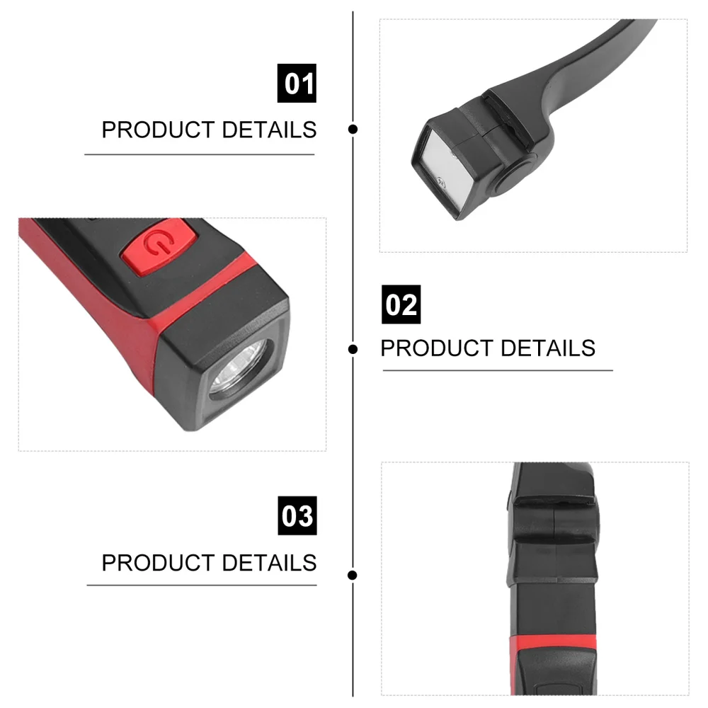 

1pc Multifunctional Neck Hung Light LED Book Reading Lamp Outdoor Work Light