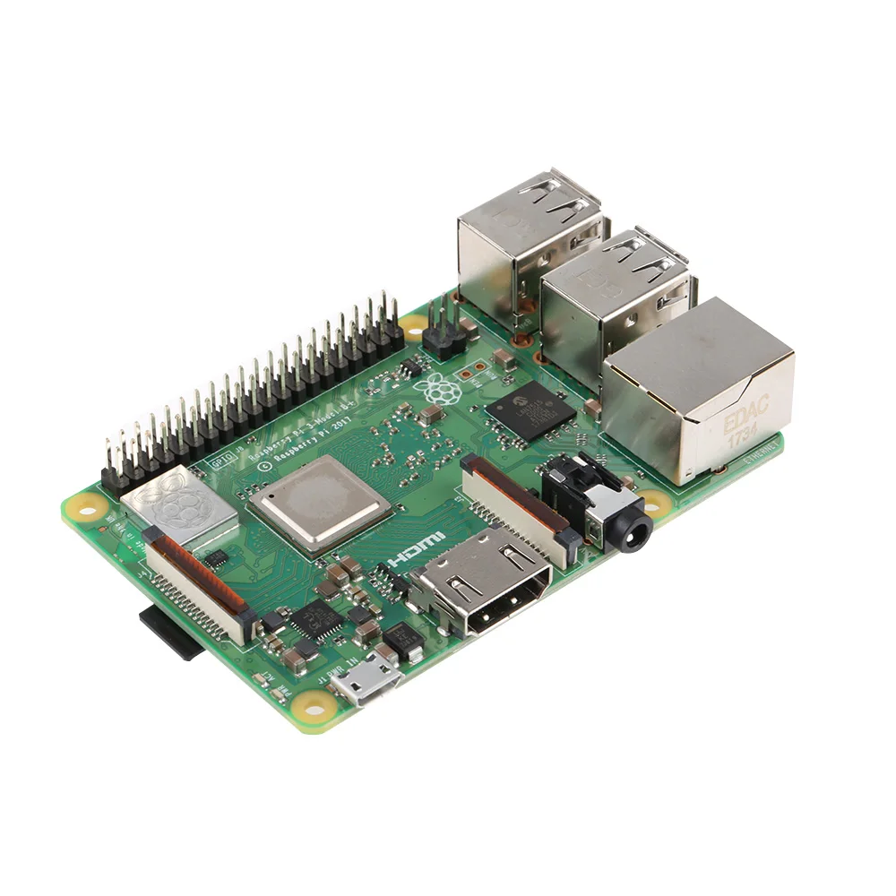 S ROBOT Raspberry Pi 3 Model B + Оригинальный чехол pi радиаторы pi3 b / 3b с wifi и bluetooth RPI50|Аксессуары