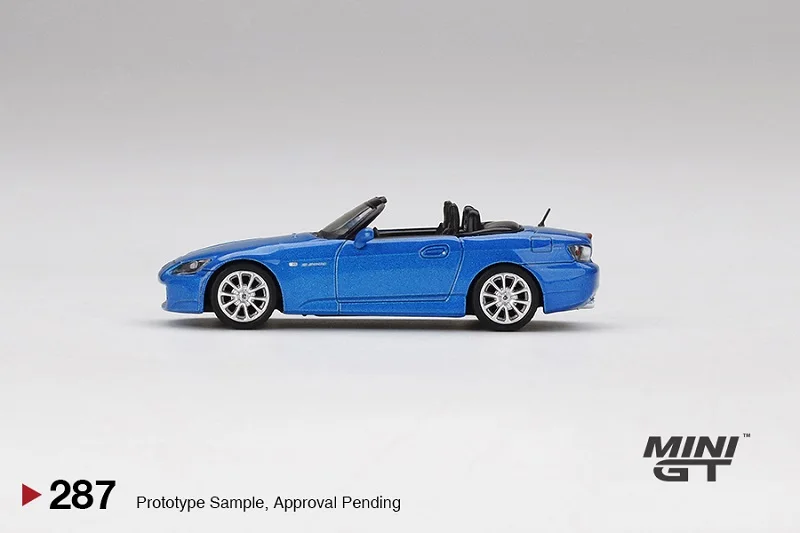 Мини GT 1:64 Honda S2000 (AP2) бермуды/Лагуна синяя жемчужина литая модель автомобиля |