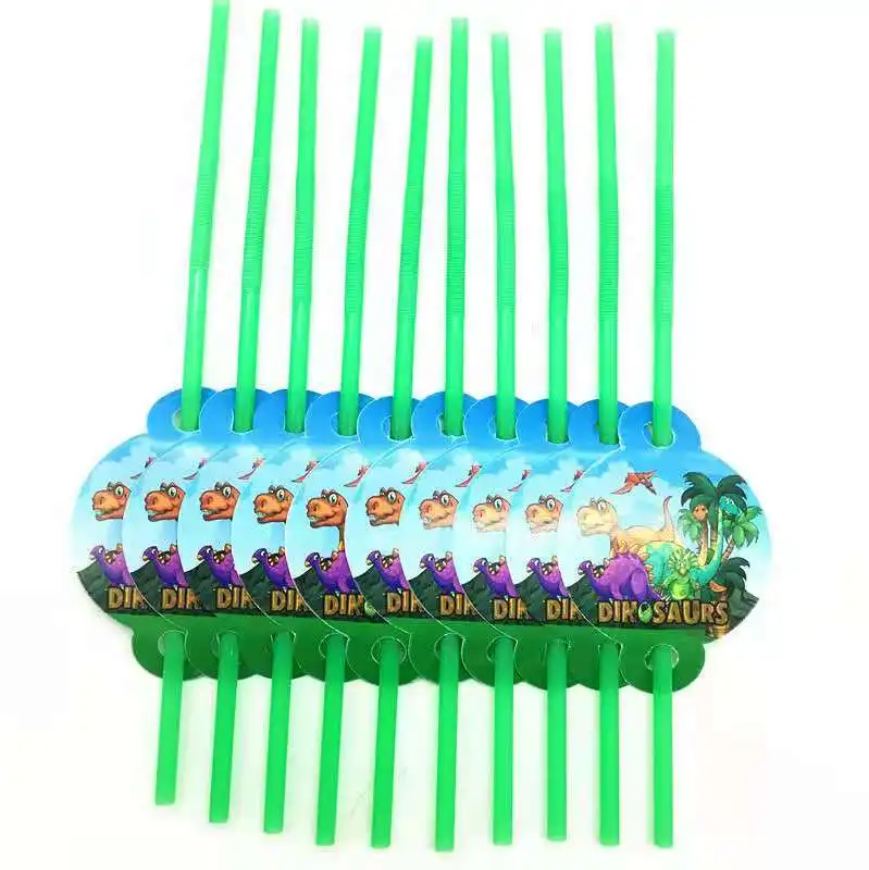 Столовая посуда с динозавром для вечеривечерние искусственная скатерть баннер