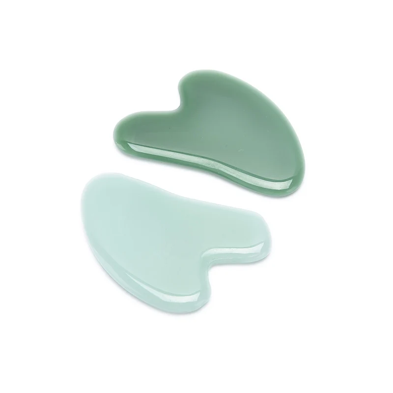 

Natural Jade Face Massager Gua sha Scraper Board Facial Guasha Meridian Muscle Relaxation Skin Lifting Face Thin Gouache Scraper