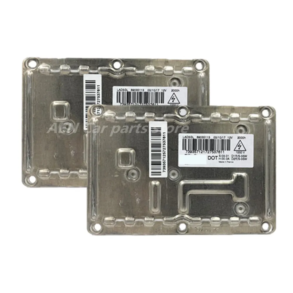 TWO BALLAST OEM D1S 35W балласт комплект ксенон D1S ксенон балласт 6000K автомобильные фары для Cadillac SRX CTS Audi 89024736 - Испускаемый цвет: TWO BALLAST