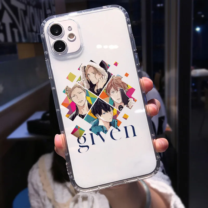 Японский чехол с аниме для телефона IPhone 12 11 Pro Max 8 7 Plus 13 XR X XS MAX мягкий ударопрочный