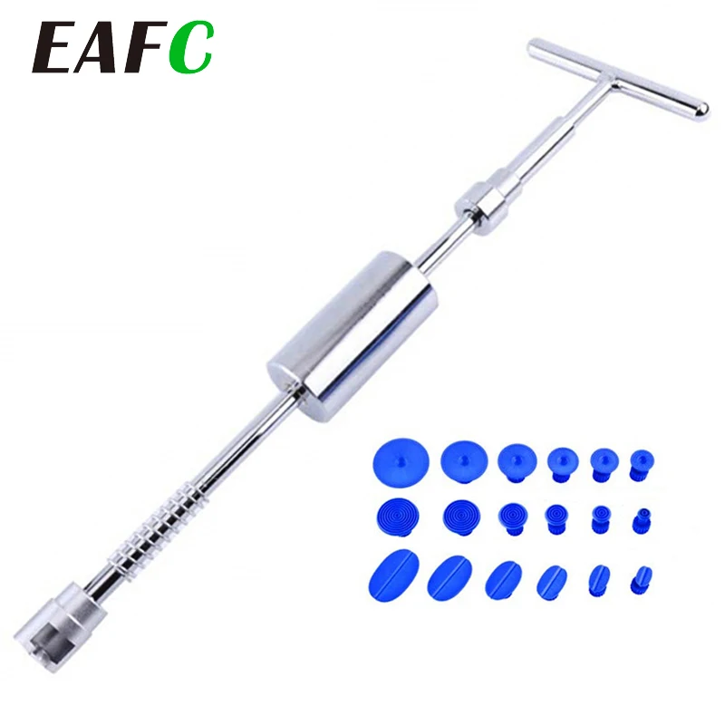 Металлические инструменты для ремонта вмятин на автомобиле автомобильной