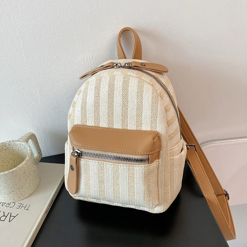 

Mini Bag for Women 2021 Fashion Travel Rucksack Lady Canvas Backpack High Quality Waterproof Oxford Bagpack Small Female Mochila