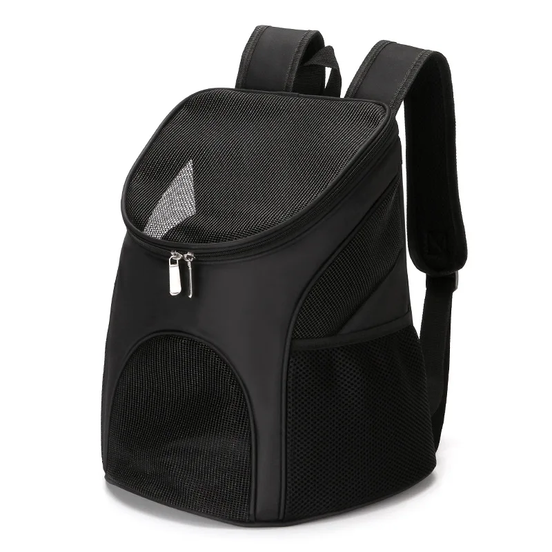 

Portable Mesh Cat Backpack Breathable Dog Carrier Bag Outdoor Travel Large Capacity Pet Bag Foldable Pet Backpack Handbag
