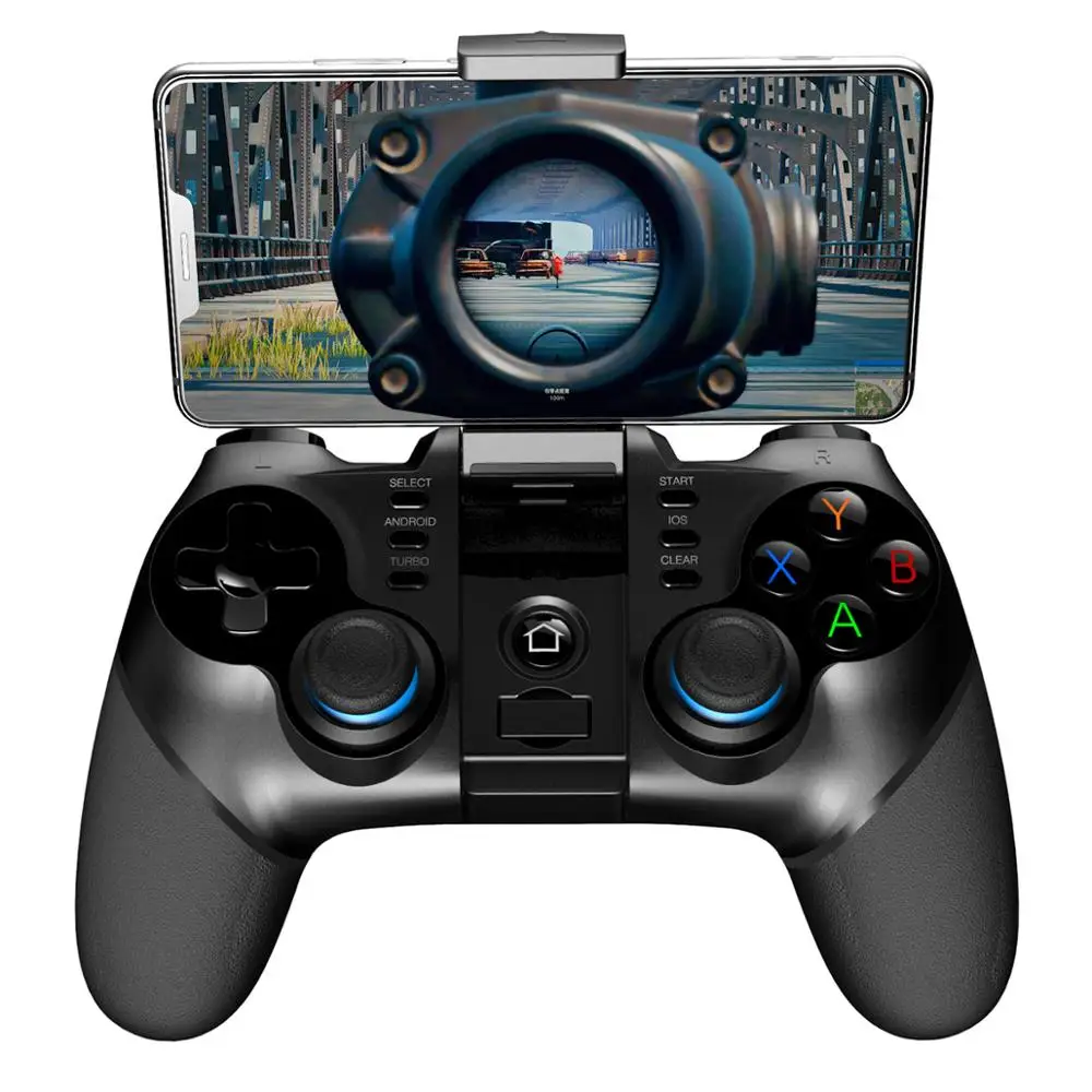 

Bluetooth 4.0 2.4G Wireless Game Controller Gamepad Joystick Joypad for Android iOS Mobile Phone Tablet PC Win 7/8/10 PC TV Box