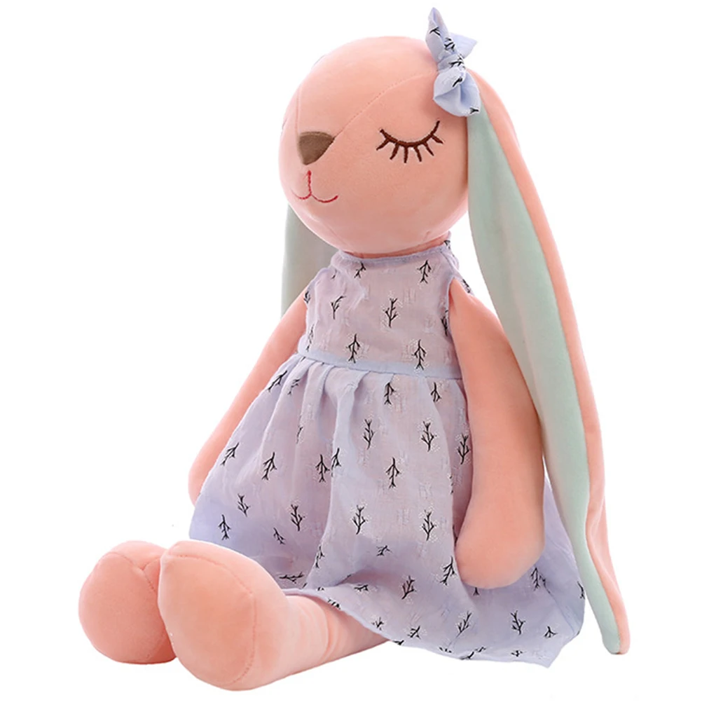 

Cute Cartoon Long Ears Rabbit Doll Baby Soft Plush Toys For Children Rabbit Sleeping Mate Stuffed Plush Animal Toys Infants