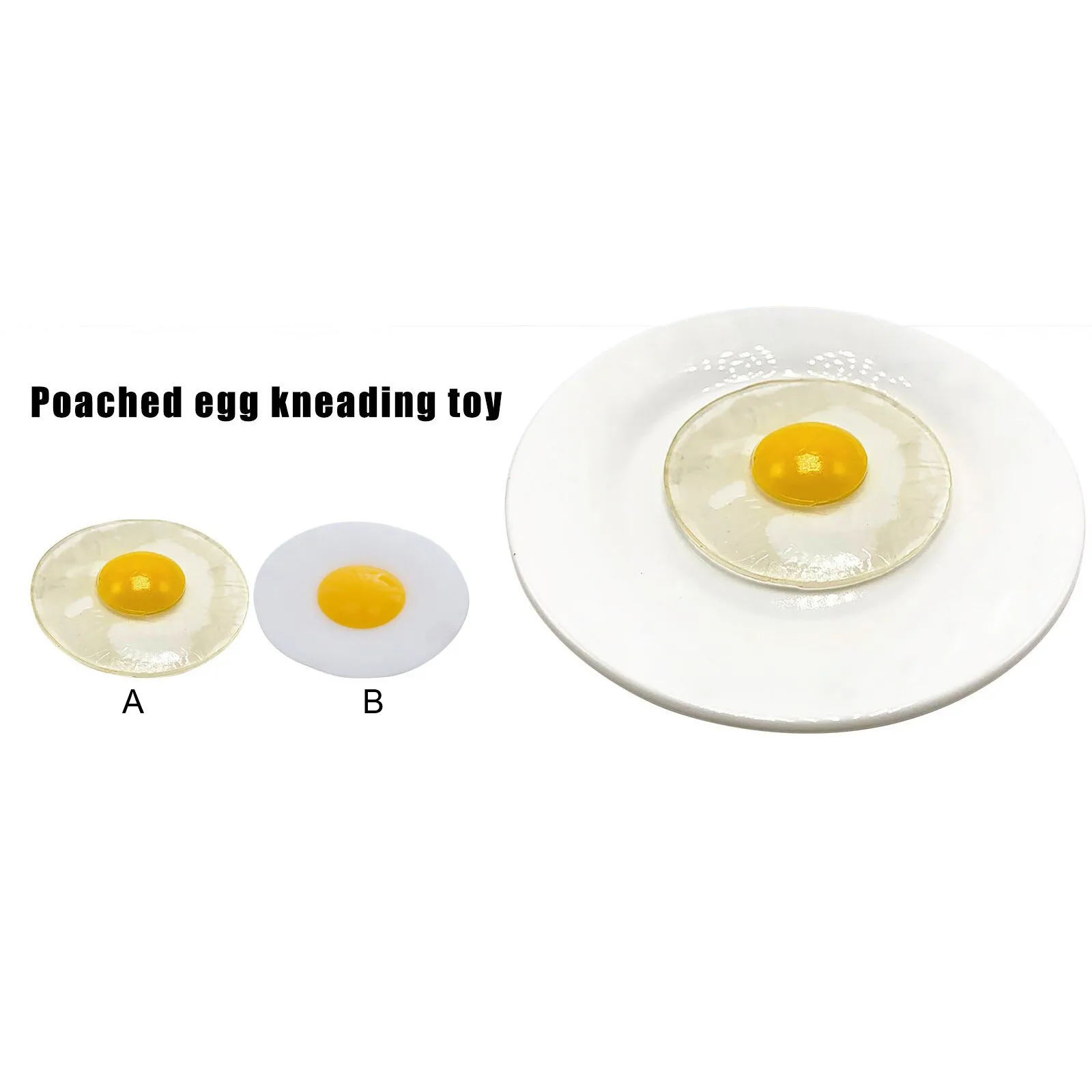 

Squishy Toys Lovely Relieve Stress Toys Omelette Anti-stress Adults Kids Healing Fidget Toys Stress Relieve Decompression Toys