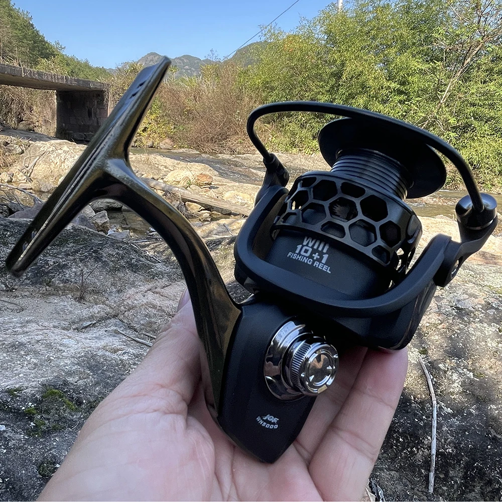 

JOF Spool Obliqur Mouth Design 2000-5000Series Left and Right Handle Interchangeable Fishing Reel