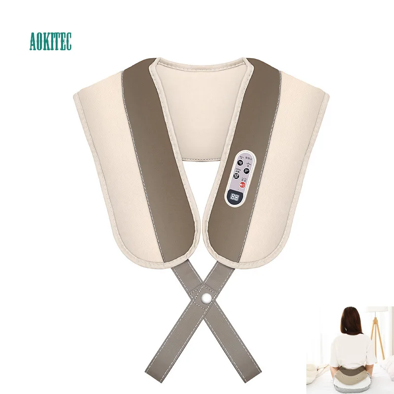 U-образный массажер для шеи обезболивающий многофункциональный и плеч