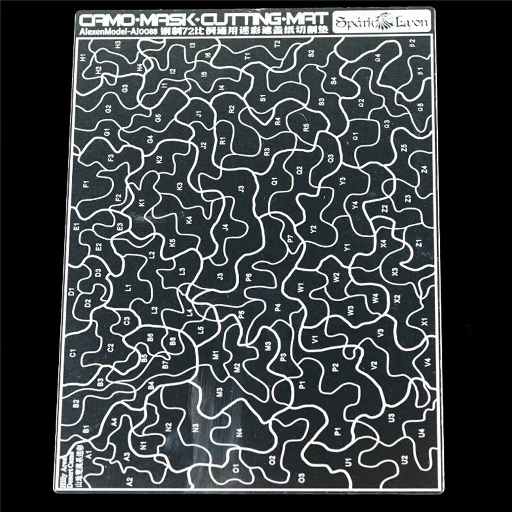 Креативный двухсторонний лесной пустынный камуфляж покрытие бумага для резки