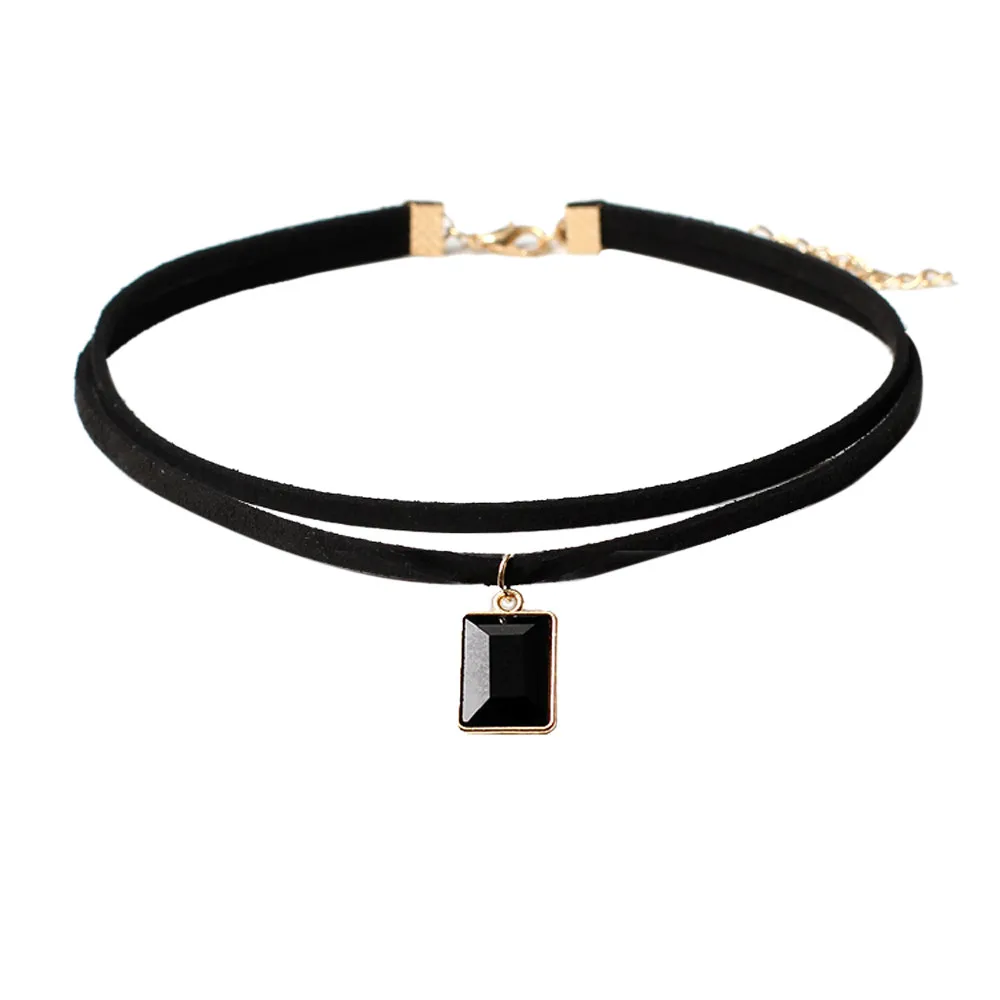 1 шт. колье ожерелье набор стрейч бархат Классический готический шнурок