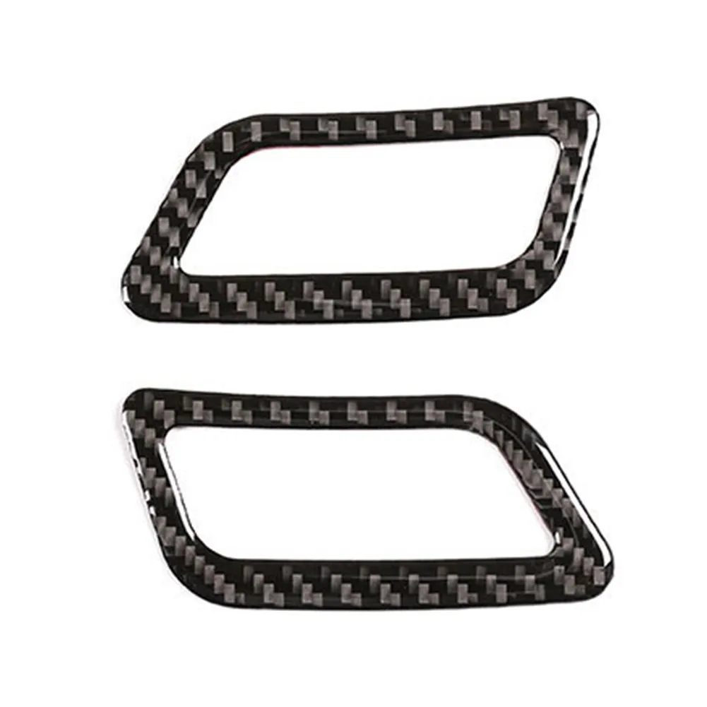 

For Nissan Rogue Air Outlet Vent Trim Instrument L&R Real Carbon Fiber