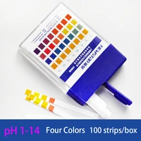 100 stripsbox four colors ph test paper universal 1 14 laboratory test paper