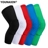 1 pair child sport outdoors basketball running knee guard football protector support brace pad protection long knee pads