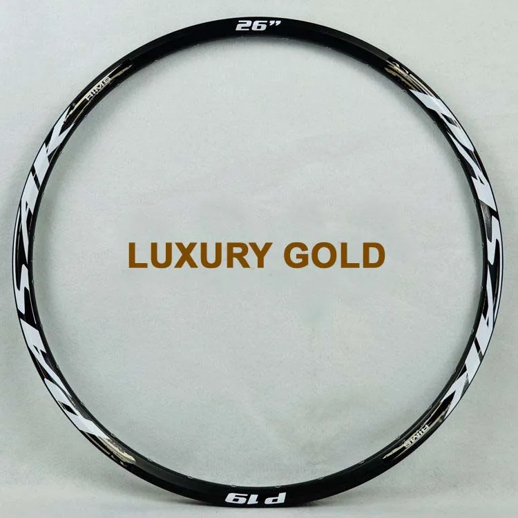 26 Lux Gld 32H 2pcs Колеса Pasak MTB диски 26 27,5 29 алюминиевый сплав 24H 32H 21 мм Глубина дисковый тормоз велосипед Aro 29er велосипед клинчер кольцо felgen - Цвет: 26 Lux Gld 32H 2pcs