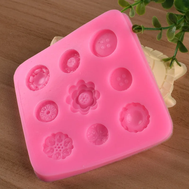 Силиконовые DIY Инструменты для украшения тортов из мастики формы мыла конфет