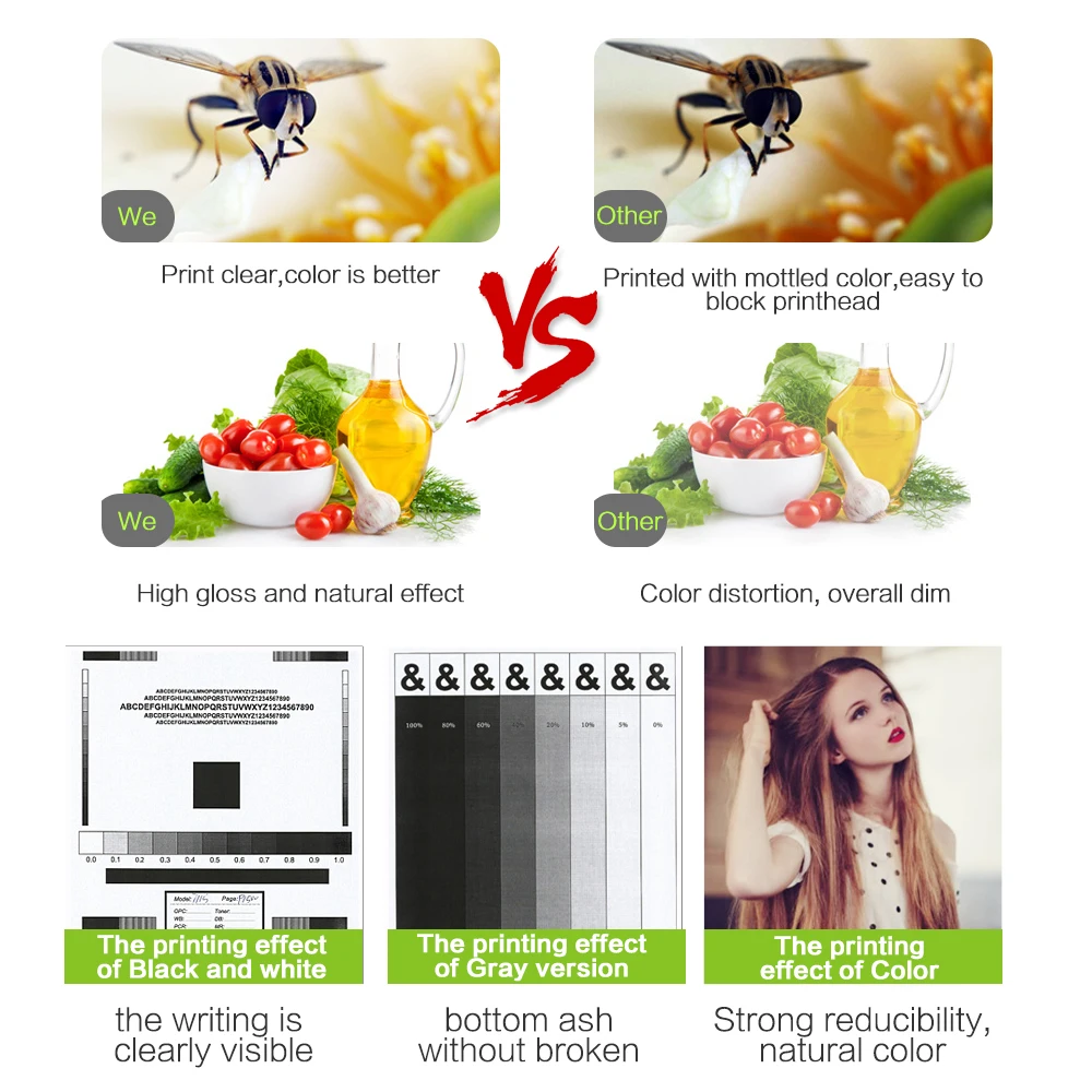 4 цвета для HP 670 пустой пополняемый картридж чернил с сбрасываемым чипом принтера