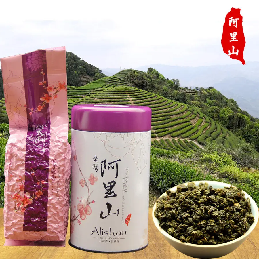Тайваньский чай Alishan Dongding Oolong черный высокой горы Грушевый Чай 150 г | Одноразовые чайные пакетики -1005001626067814