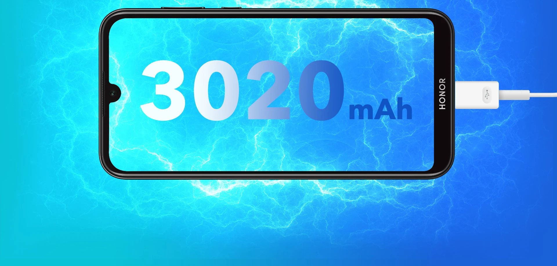 Honor Play 3e 2/3g ram 3020 мАч батарея 5,71 дюймов 1520x720 MT6762R Восьмиядерный Android 9,0 разблокировка лица смартфон