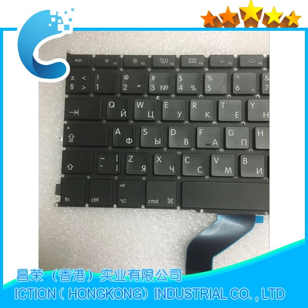 Новая русская клавиатура A1425 13 3 дюйма для Macbook Pro MD212 MD213 с большой клавиатурой Enter