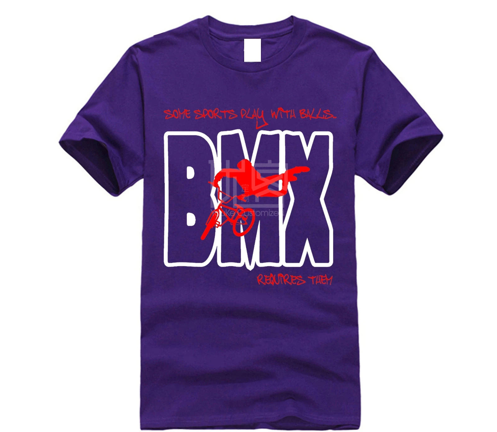 2019 Новая летняя повседневная мужская футболка BMX рубашка JUST RIDE требует Мячи гонки