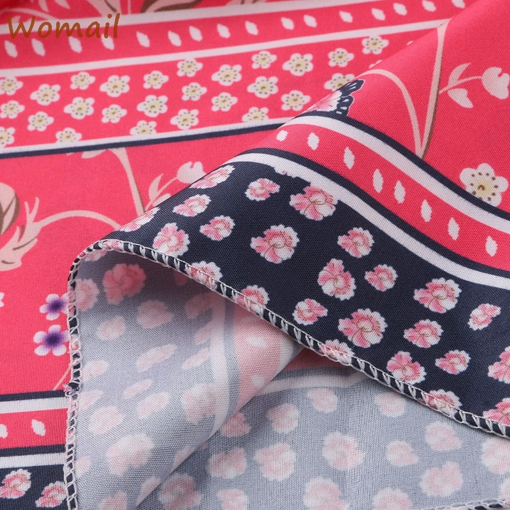 Женское богемное платье с цветочным принтом сексуальное летнее без рукавов