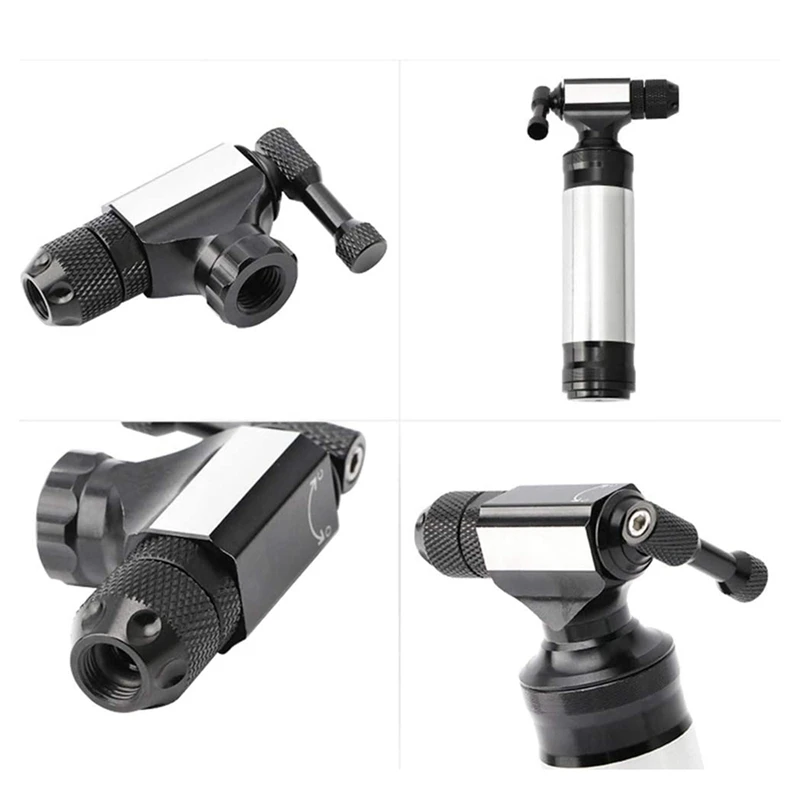 

Bike Pump Universal Bicycle Co2 Inflatable Head Inner Tube Pump for MTB Road Bike